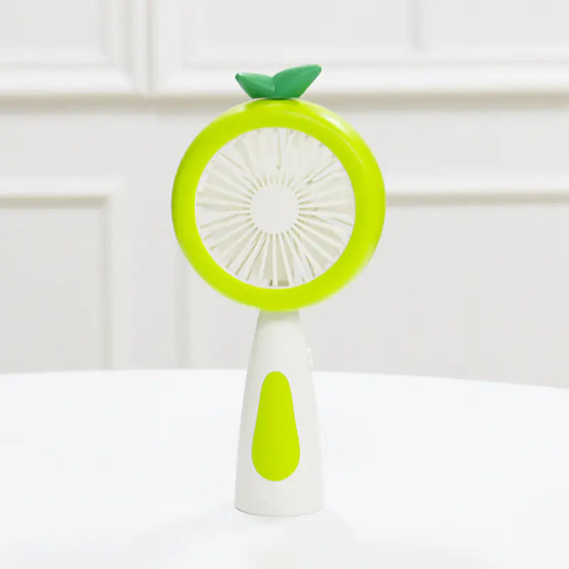 Portable USB Summer Quiet Cartoon Fruit Fan
